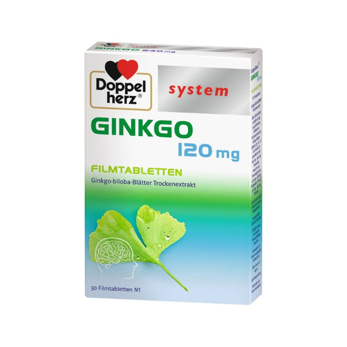 Doppelherz system GINKGO 120 mg, 30 St. Tabletten