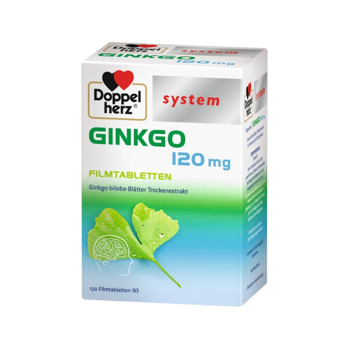 Doppelherz system GINKGO 120 mg, 120 pcs. Tablets