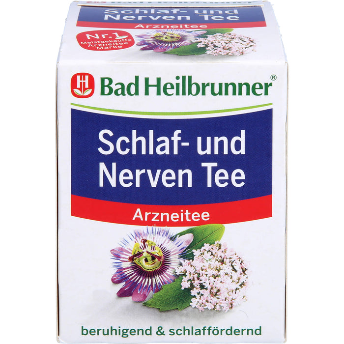 Bad Heilbrunner Schlaf- und Nerven Tee, 8X1.75 g FBE