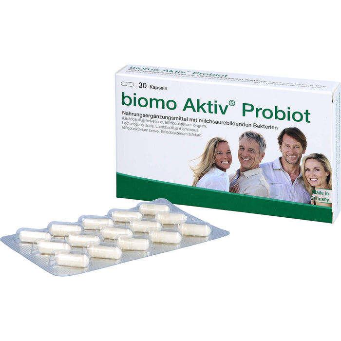 biomo Aktiv Probiot Kapseln, 30 pc Capsules