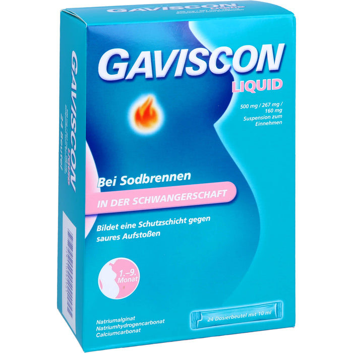 GAVISCON Liquid für Schwangere, 24 pc Sachets