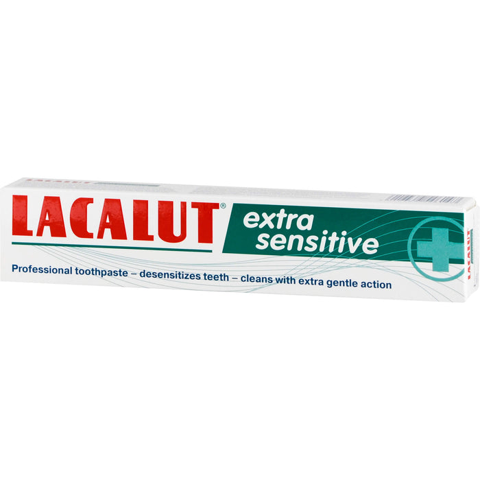 Lacalut extra sensitive Wirkzahncreme, 75 ml Zahncreme