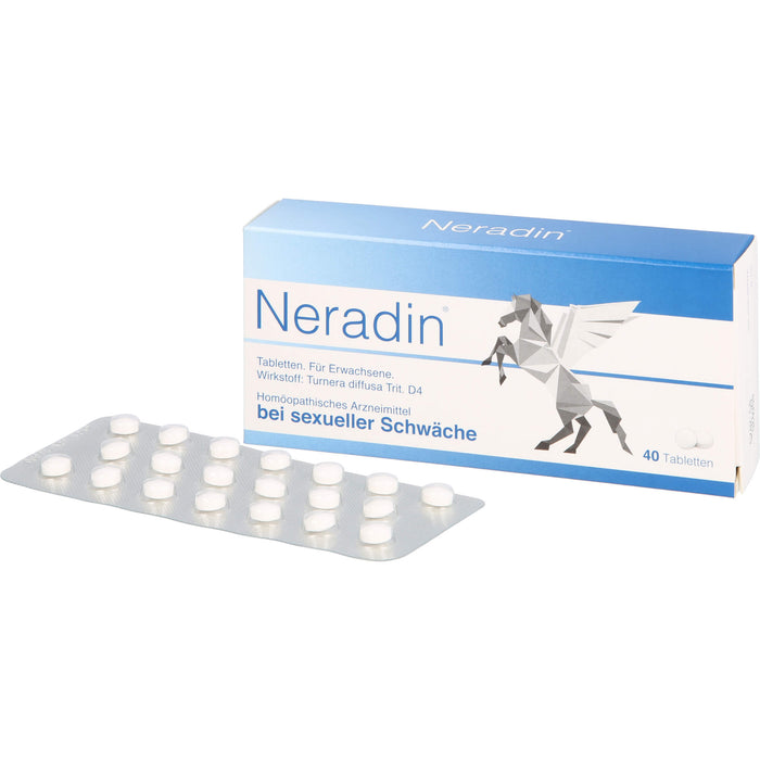 Neradin Tabletten bei sexueller Schwäche, 40 St. Tabletten