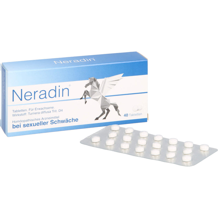 Neradin Tabletten bei sexueller Schwäche, 40 pc Tablettes