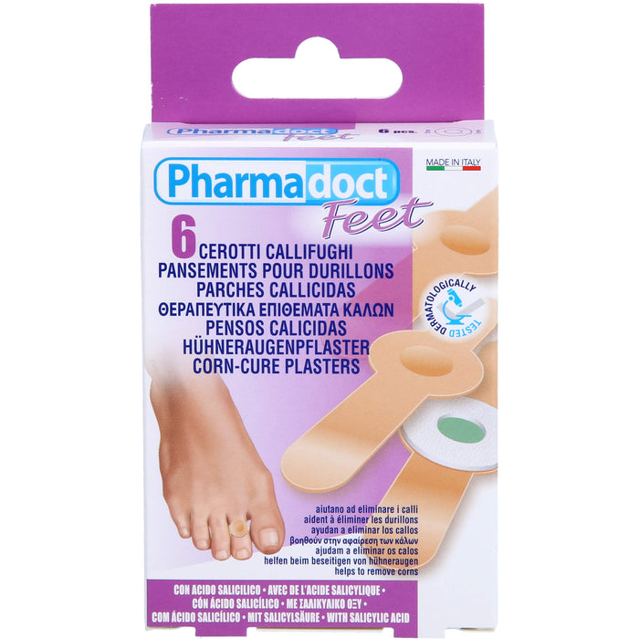 Pharmadoct Feet Hühneraugenpflaster, 6 pcs. Patch