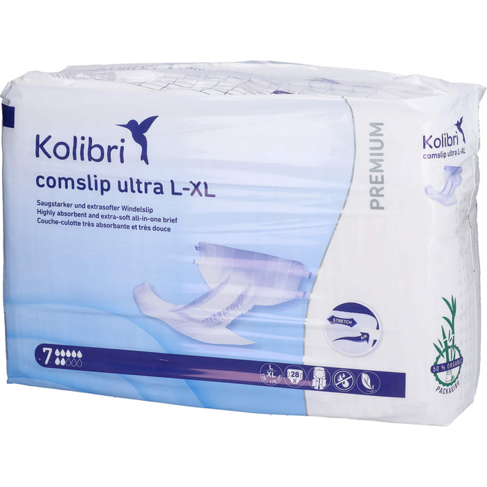 Kolibri comslip premium ultra L/XL, 28 St BEU