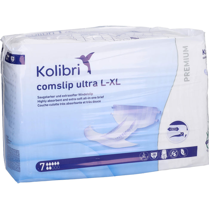 Kolibri comslip premium ultra L/XL, 28 St BEU