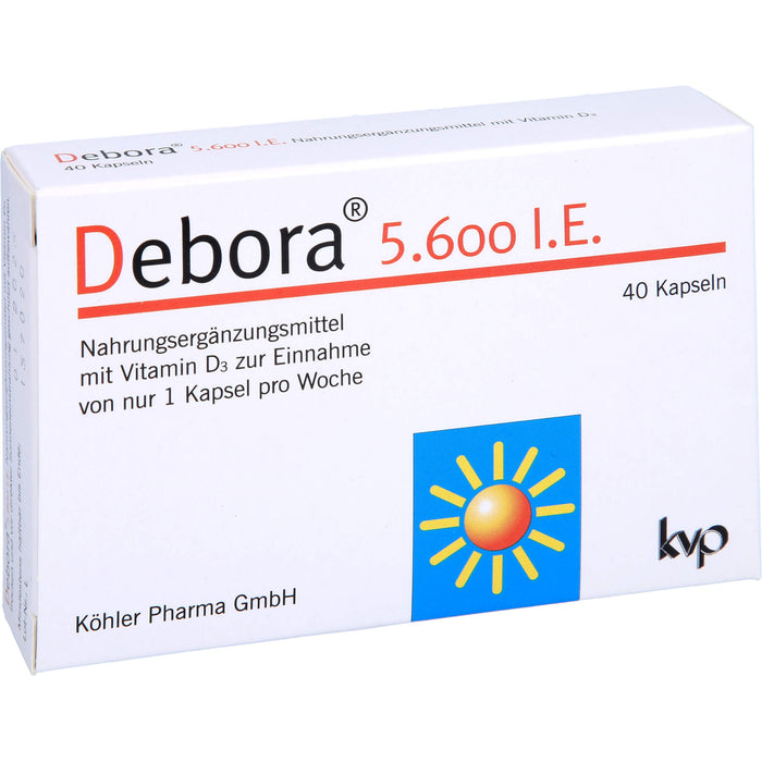 Debora 5.600 I.E., 40 St KAP