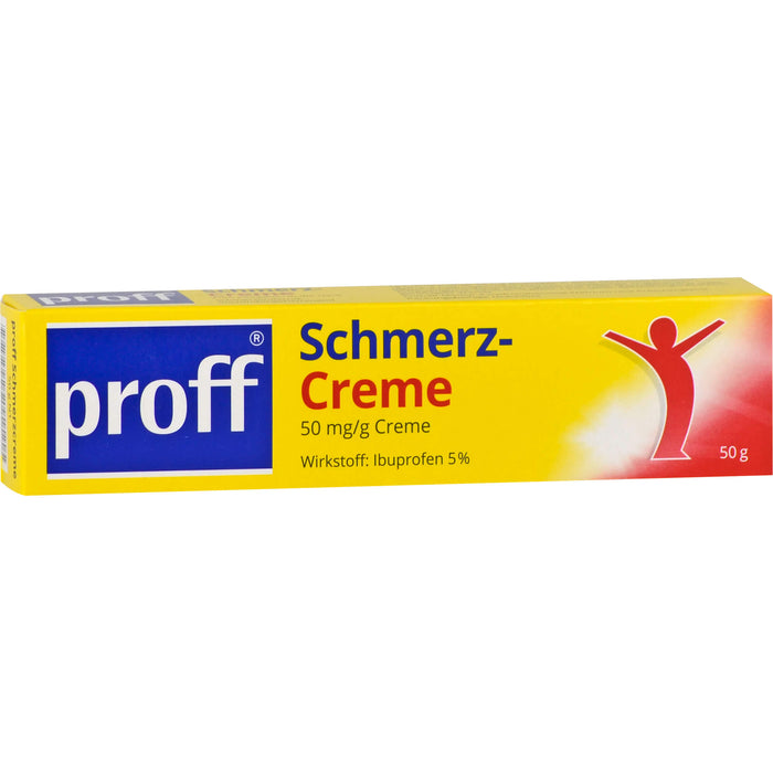 proff Schmerz-Creme zum Einreiben in die Haut, 50 g Crème