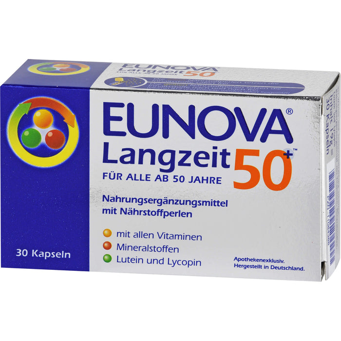 EUNOVA Langzeit 50+ Kapseln, 30 pcs. Capsules