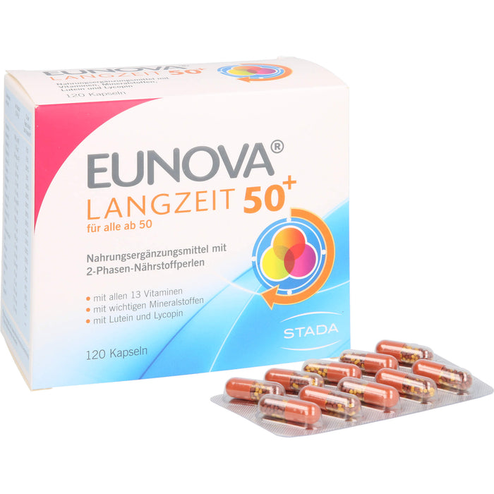 EUNOVA Langzeit 50+ Kapseln, 120 pc Capsules