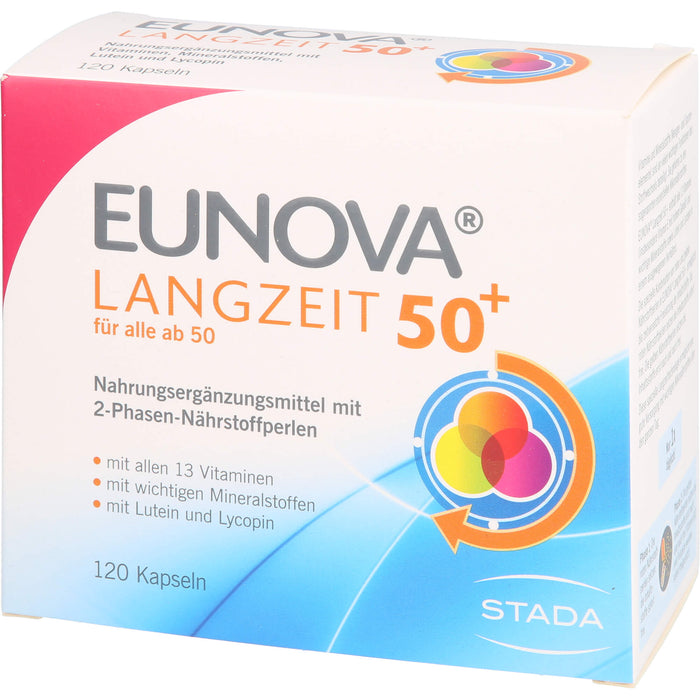 EUNOVA Langzeit 50+ Kapseln, 120 pc Capsules