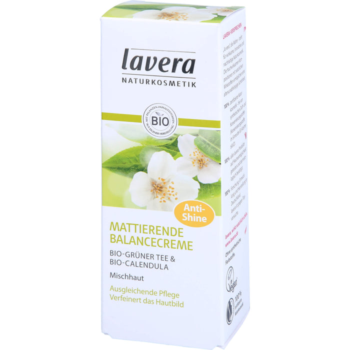 lavera Mattierende Balancecreme Grüner Tee, 50 ml CRE