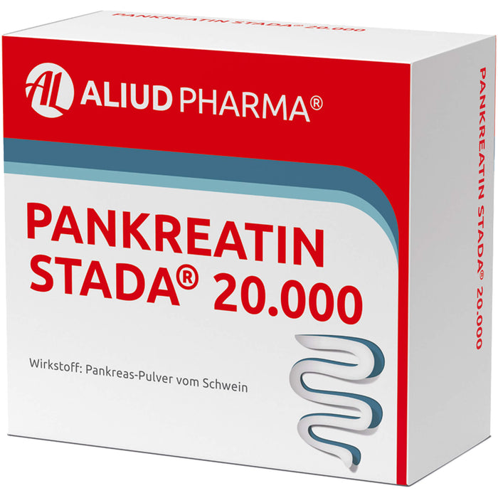 Pankreatin STADA 20.000 magensaftresistente Hartkapseln ALIUD, 100 St HKM