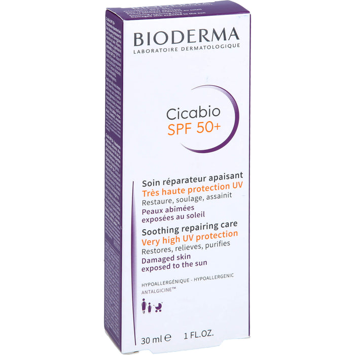 BIODERMA Cicabio SPF 50+ Creme, 30 ml Cream