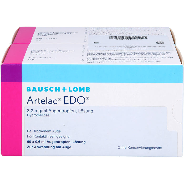 Artelac EDO kohlpharma Augentropfen, 120 pcs. Solution