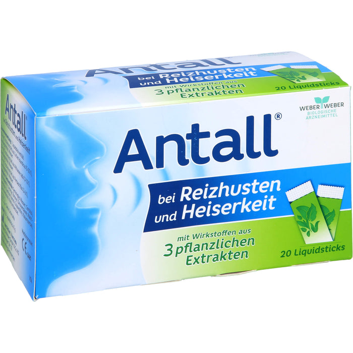 Antall bei Reizhusten und Heiserkeit Sticks, 20 St. Beutel