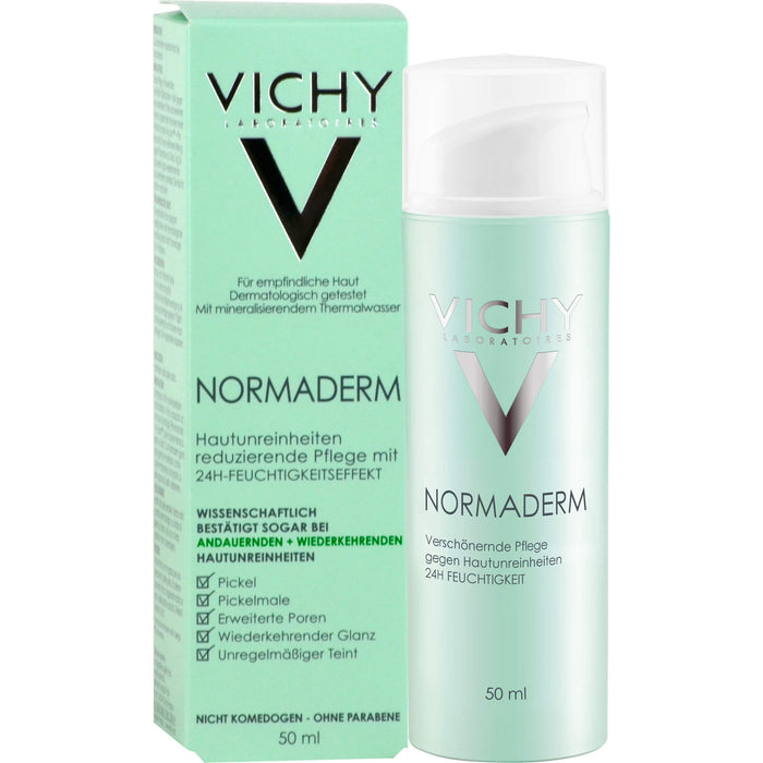 VICHY Normaderm Feuchtigkeits-Pflegecreme, 50 ml Cream