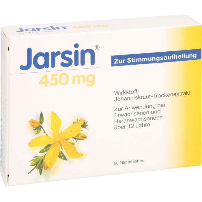 Jarsin 450 mg Tabletten zur Stimmungsaufhellung, 60 St. Tabletten