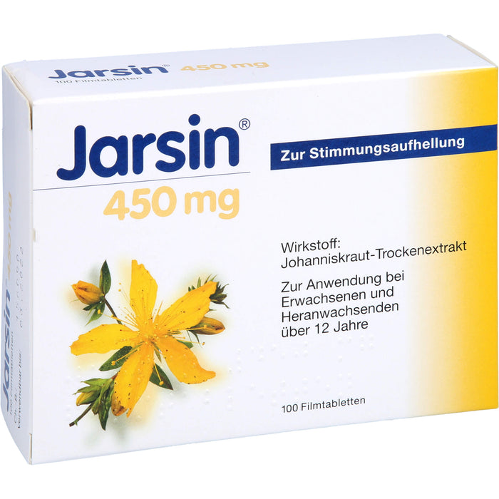 Jarsin 450 mg Tabletten zur Stimmungsaufhellung, 100 St. Tabletten