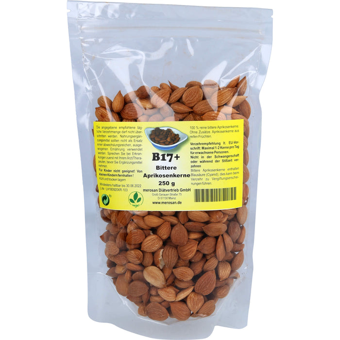 merosan bittere Aprikosenkerne, 250 g Graines