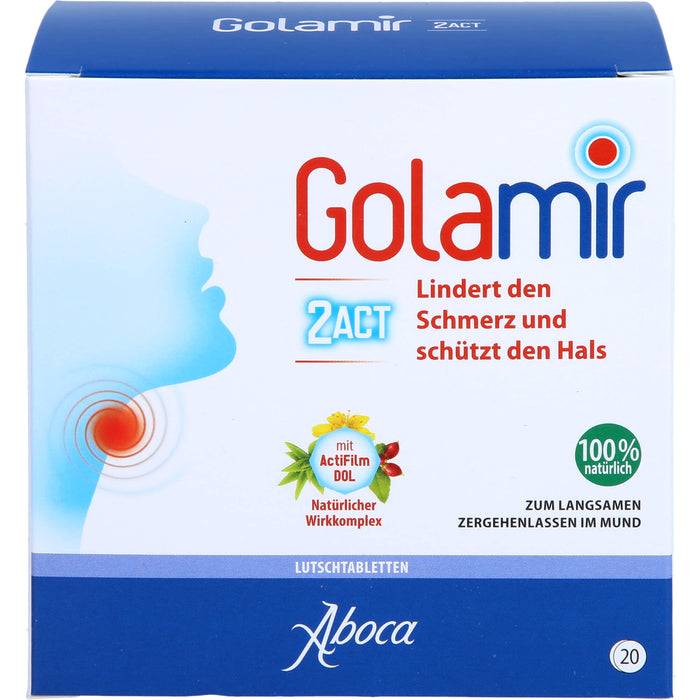 Golamir 2Act Lutschtabletten, 30 g Tablettes