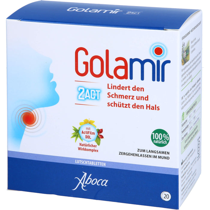 Golamir 2Act Lutschtabletten, 30 g Tablettes