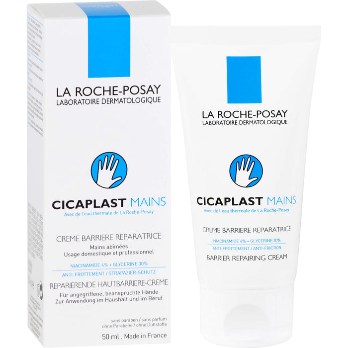 LA ROCHE-POSAY Cicaplast Mains Hand-Crème, 50 ml Cream