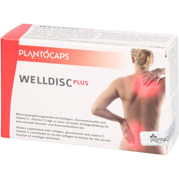 plantoCAPS WELLDISC PLUS Kapseln, 60 pc Capsules