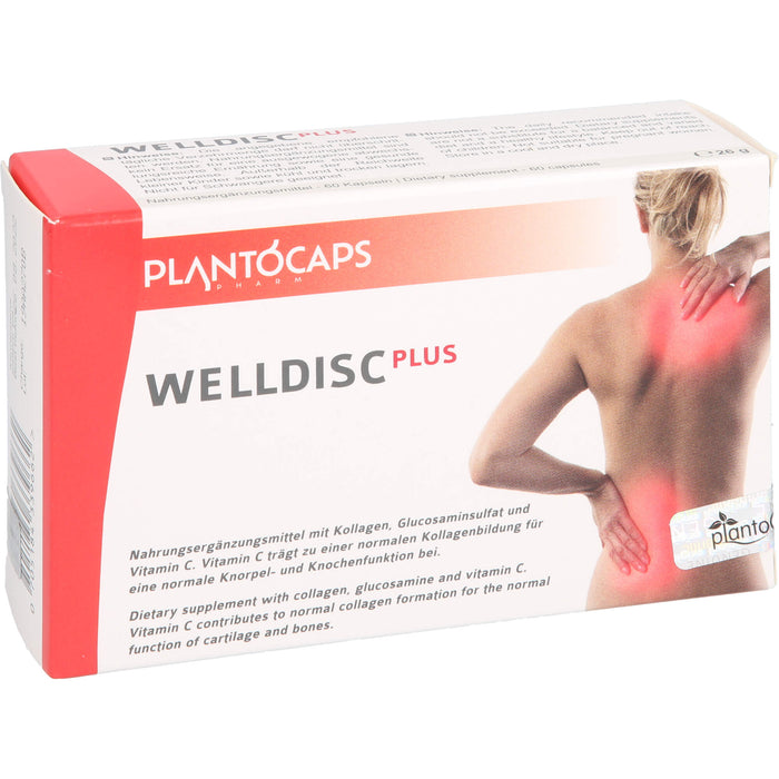 plantoCAPS WELLDISC PLUS Kapseln, 60 pcs. Capsules