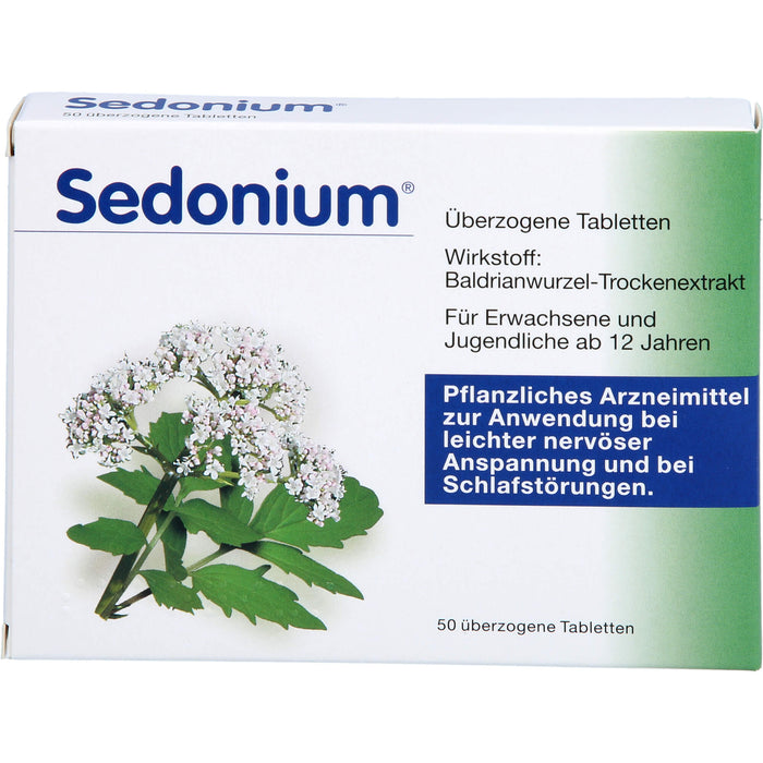 Sedonium überzogene Tabletten, 50 St UTA