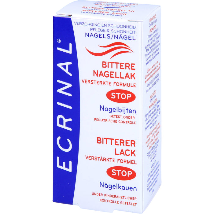 ECRINAL Bitter-Nagellack gegen Nägelkauen, 10 ml Solution