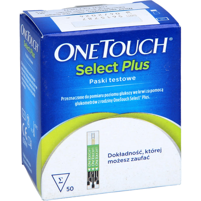 OneTouch Select Plus Blutzucker Teststreifen Reimport EMRAmed, 50 St. Teststreifen