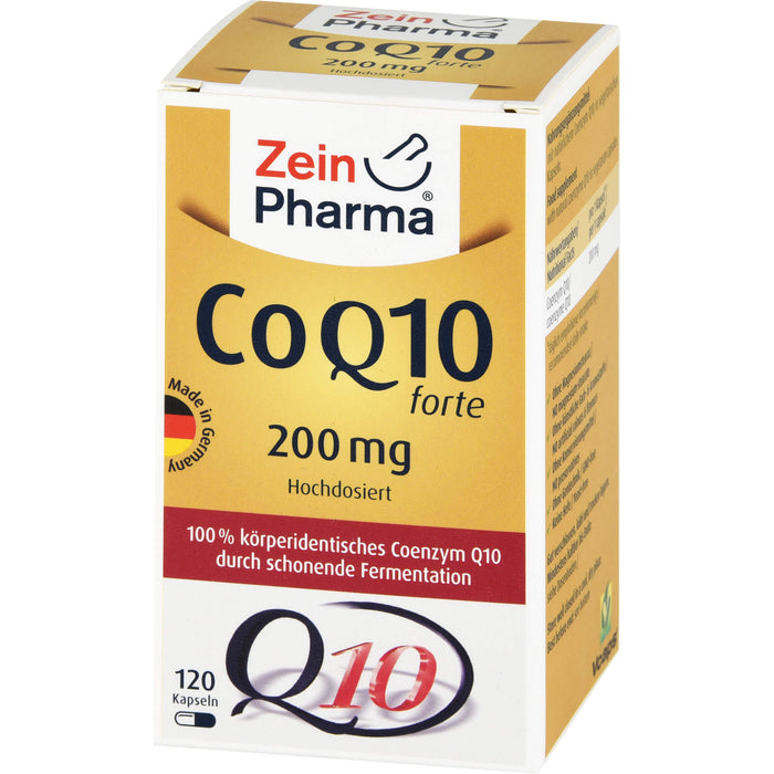 ZeinPharma Coenzym Q10 forte 200 mg Kapseln, 120 pcs. Capsules