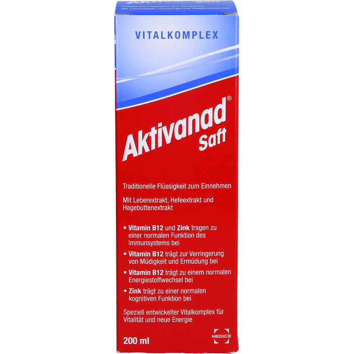 Aktivanad Saft, 200 ml SAF