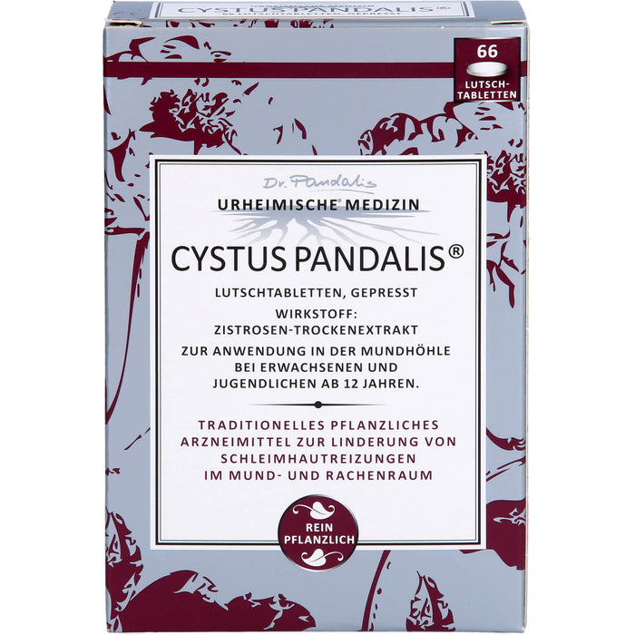 Cystus Pandalis Lutschtabletten, 66 pcs. Tablets