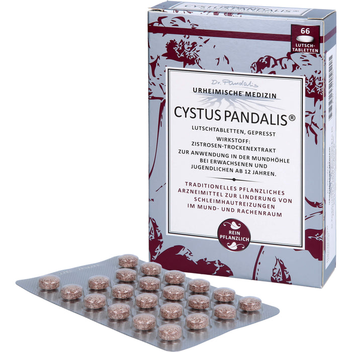 Cystus Pandalis Lutschtabletten, 66 pc Tablettes