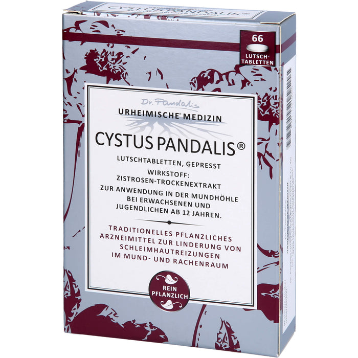 Cystus Pandalis Lutschtabletten, 66 pcs. Tablets