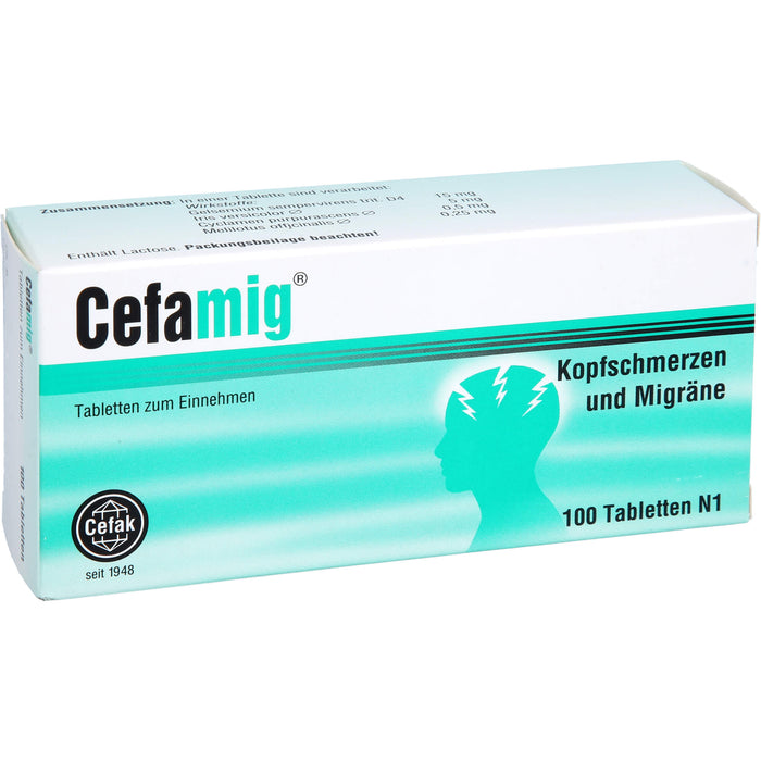 Cefamig Tabletten, 100 St TAB