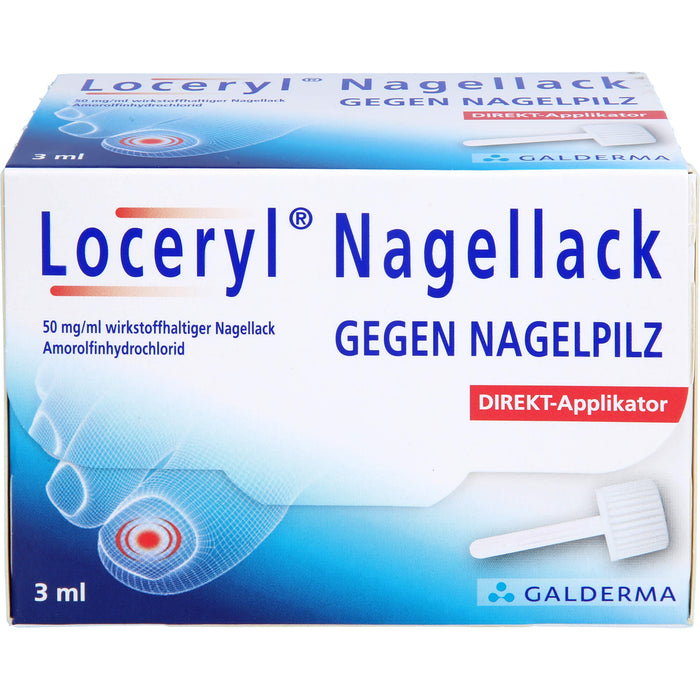 Loceryl Nagellack mit Direkt-Applikator gegen Nagelpilz, 3 ml Lösung