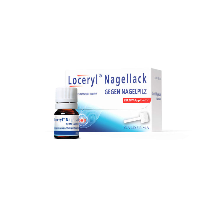 Loceryl Nagellack mit Direkt-Applikator gegen Nagelpilz, 3 ml Lösung