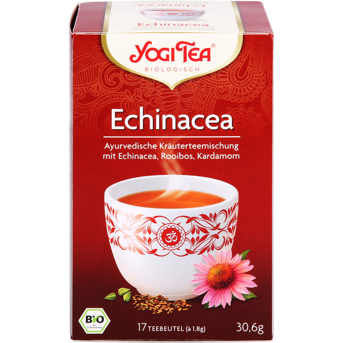 YOGI TEA Echinacea ayurvedische Kräuterteemischung, 17 pcs. Filter bag