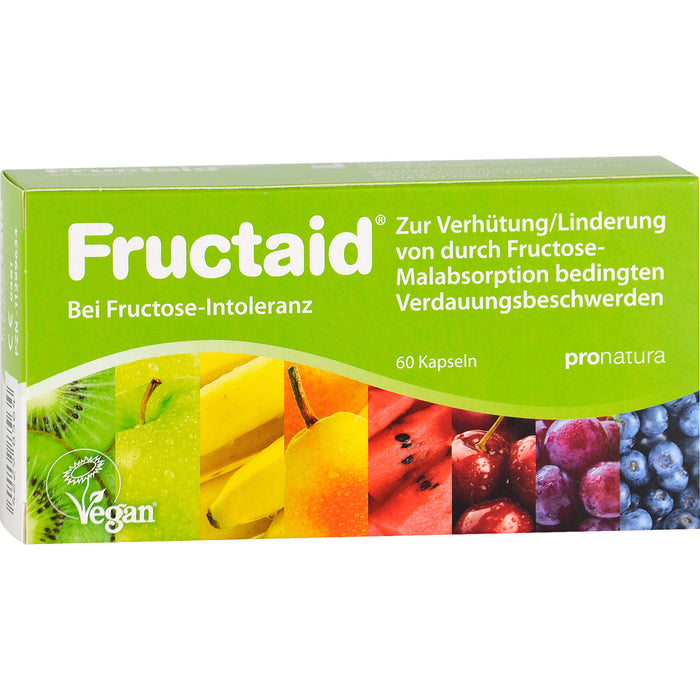 Fructaid Kapseln bei Fructose-Intoleranz, 60 pc Capsules