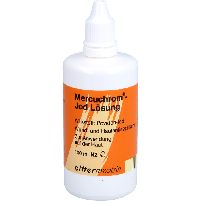 Mercuchrom-Jod Lösung, 100 mg/ml, 100 ml Solution