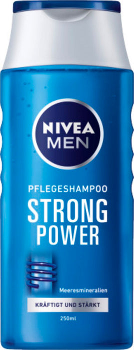 NIVEA MEN SHAMPOO STRONg POWER, 250 ml Shampoo