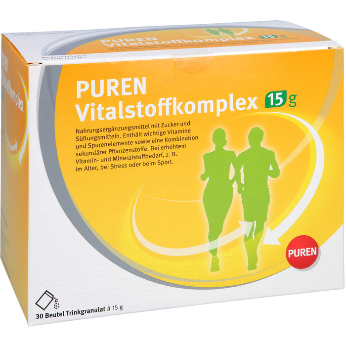 PUREN Vitalstoffkomplex Trinkgranulat, 30 St. Beutel