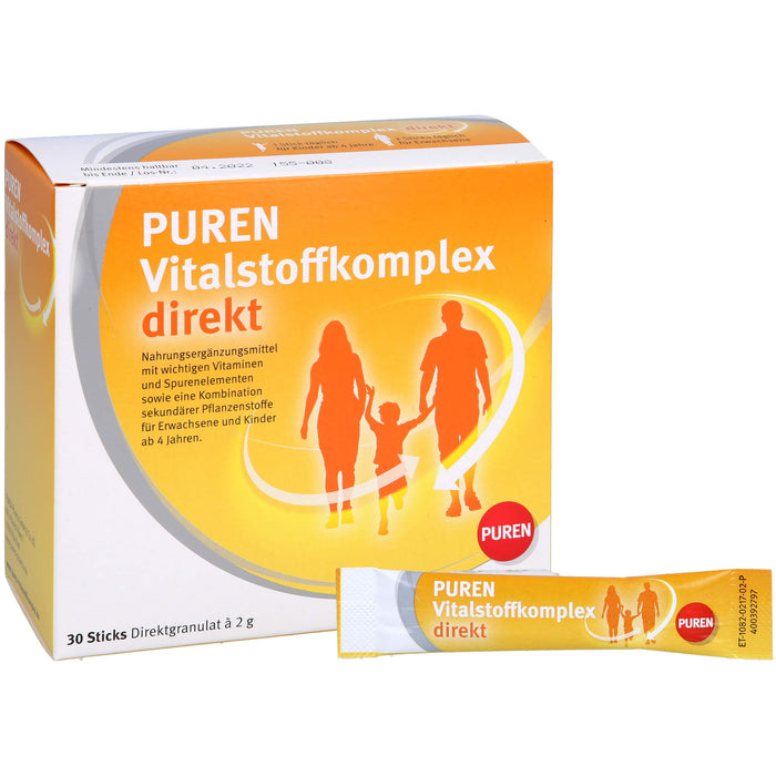 PUREN Vitalstoffkomplex Direktgranulat, 30 pcs. Sachets