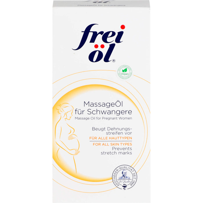 frei öl Massageöl für Schwangere beugt Dehnungsstreifen vor, 200 ml Öl