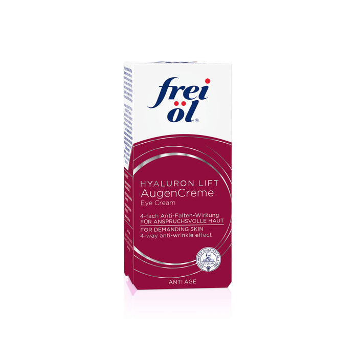 frei öl Anti Age Hyaluron Lift Augencreme, 15 ml CRE