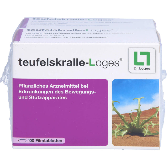 teufelskralle-Loges Tabletten bei Erkrankungen des Bewegungs- und Stützapparates, 200 St. Tabletten